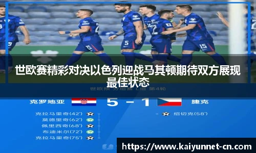 世欧赛精彩对决以色列迎战马其顿期待双方展现最佳状态